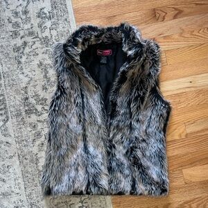 Say What? Faux Fur Vest